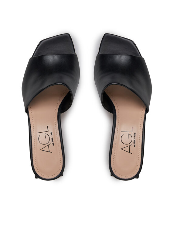 AGL AGL Pantoletten Angie Mule D660011PCKB0741013 Schwarz