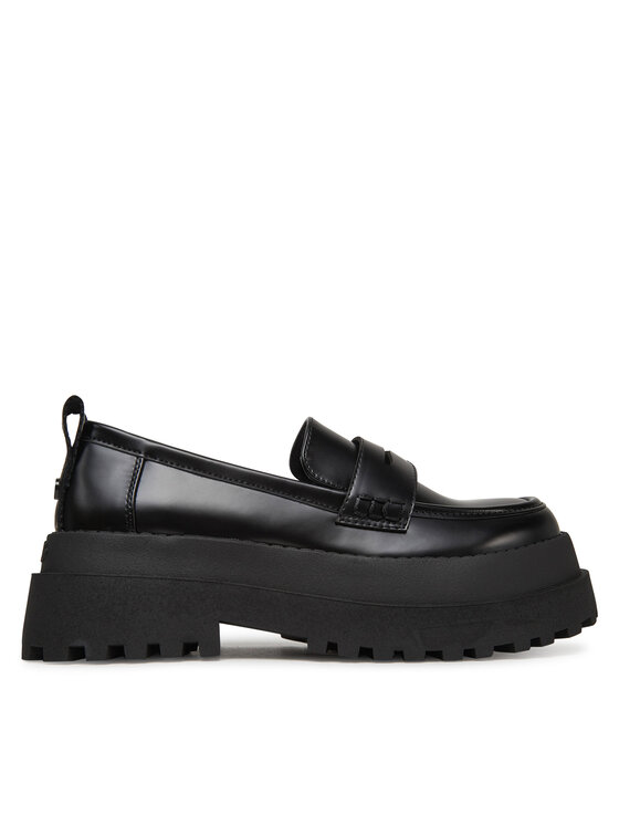 Buffalo Buffalo Loaferek Pluto Loafer 1624086 Fekete