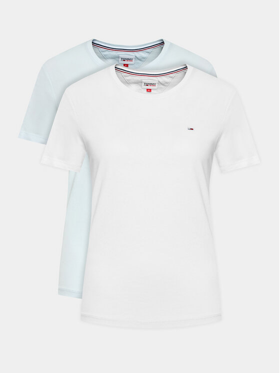Tommy Jeans Set de tricouri DW0DW11459 Colorat Regular Fit