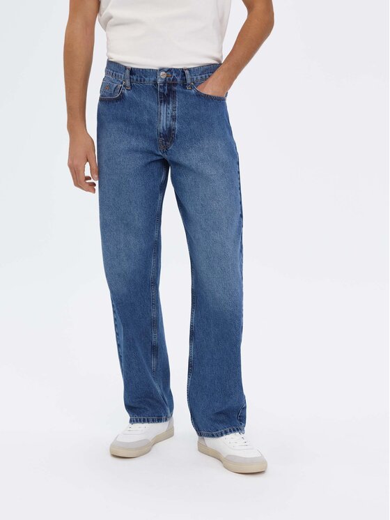 Americanos Americanos Teksad Pheonix Sinine Loose Leg