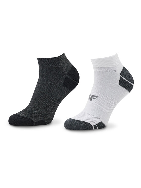 Set di 2 paia di calzini lunghi unisex 4F