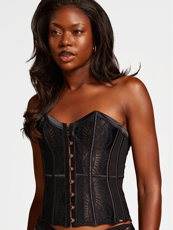 Hunkemöller Hunkemöller Balconette rinnahoidja Akelei Bustier 202600 Must