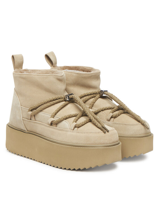 Inuikii Inuikii Čizme za snijeg Classic Low Platform 75204-004sni Bež