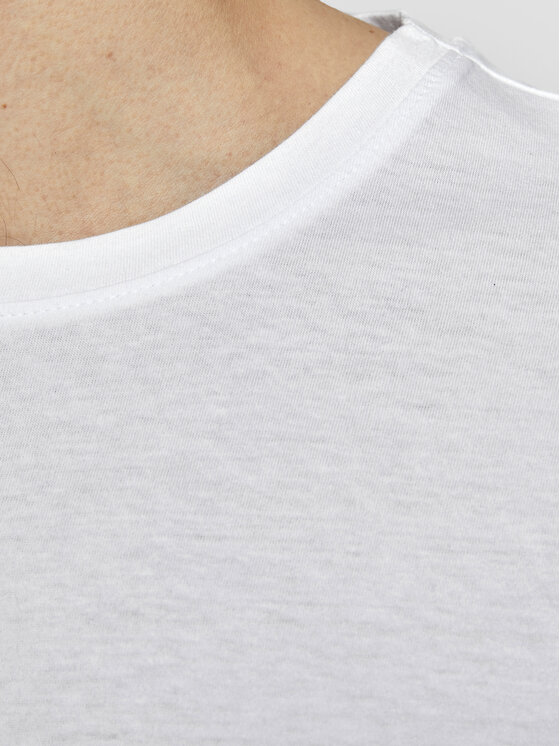 Jack&Jones Jack&Jones Majica Noa 12113648 Bela Long Line Fit