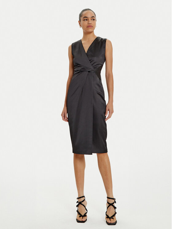 ACCESS FASHION ACCESS FASHION Kokteiļkleita 44-3367-200 Melns Regular Fit