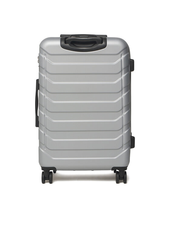 GINO ROSSI GINO ROSSI Vidējs koferis GIN-M-003-05-SILVER Sudraba