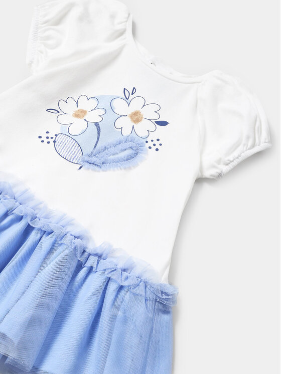 Mayoral Mayoral Haljina za svaki dan 1925 Bijela Regular Fit