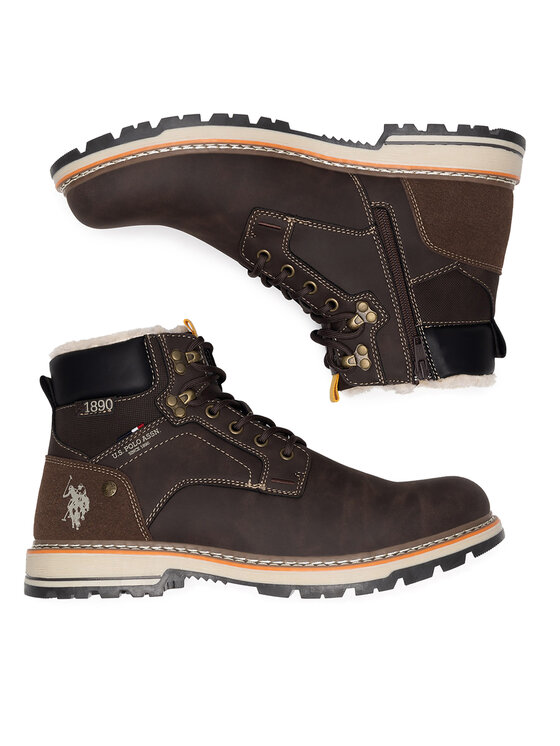 U.S. Polo Assn. U.S. Polo Assn. Trzewiki YURIY001M/DYH1 Brązowy