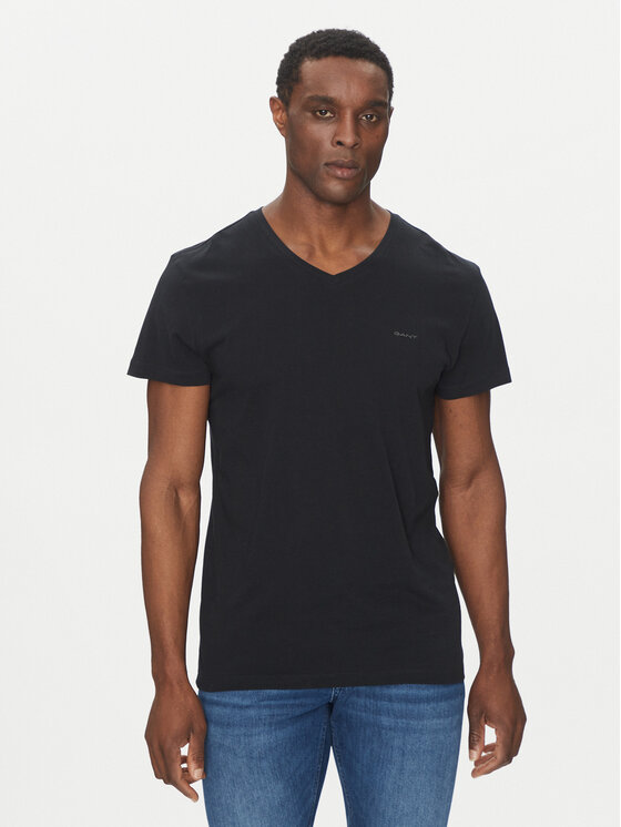 Gant Gant Souprava triček 900012018 Černá Regular Fit