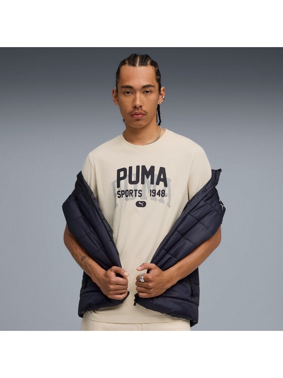 Puma Puma T-Shirt 688035 Beżowy Regular Fit