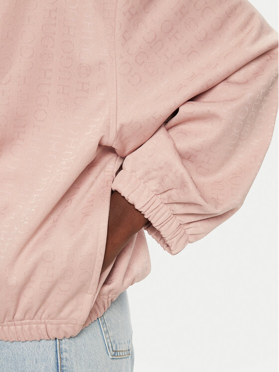 HUGO HUGO Bluza Dicole_B 50531182 Różowy Oversize