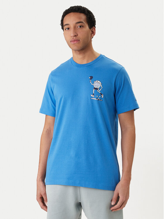 adidas Tricou Earth Day Padel Graphic KB4907 Albastru Regular Fit