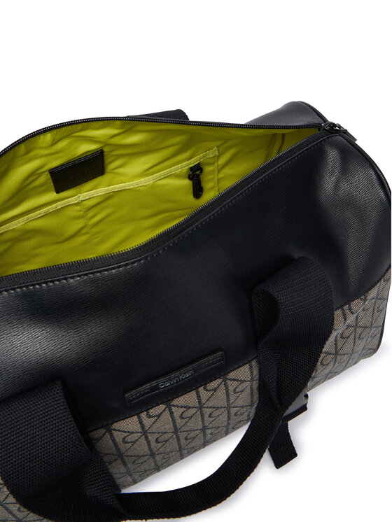 Calvin Klein Calvin Klein Geantă de weekend Mixed Emblem Aop LV04D3379G Bej