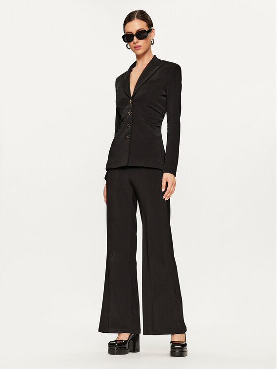 PINKO Pinko Παντελόνι υφασμάτινο Porfiria 100260 A04I Μαύρο Regular Fit