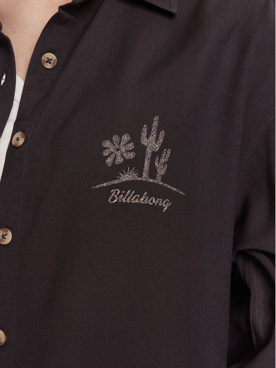 Billabong Billabong Marškiniai Beach Side EBJWT00118 Pilka Relaxed Fit