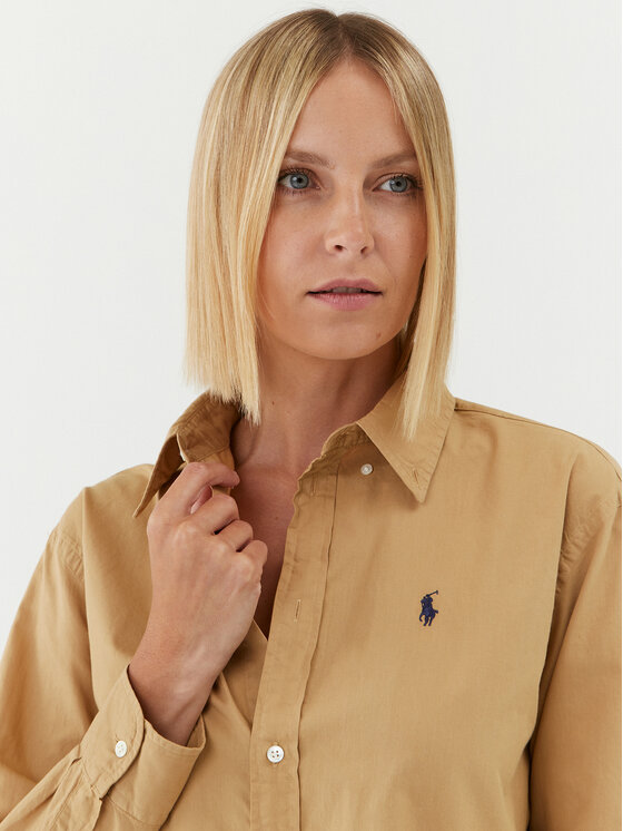 Polo Ralph Lauren Chemise 211916277003 Beige Regular Fit