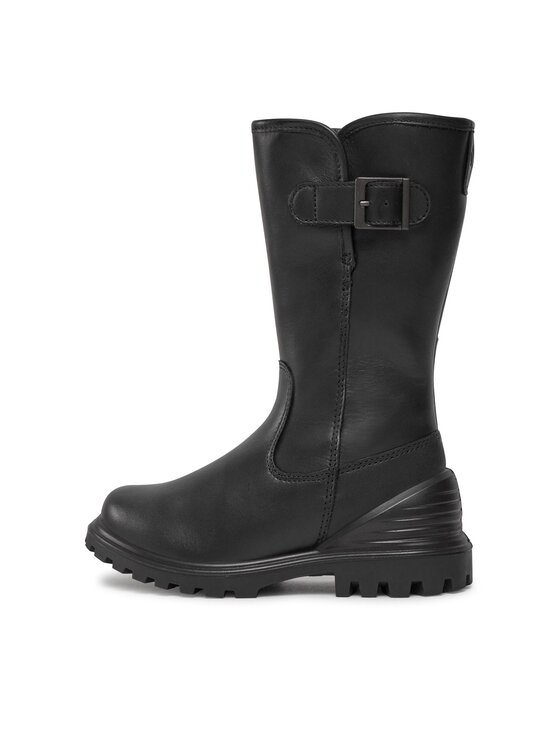 ECCO ECCO Kozačky Tredtray K 77008201001 Černá