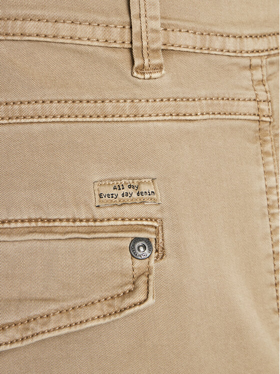 Blend Blend Medžiaginės kelnės 20716450 Smėlio Slim Fit