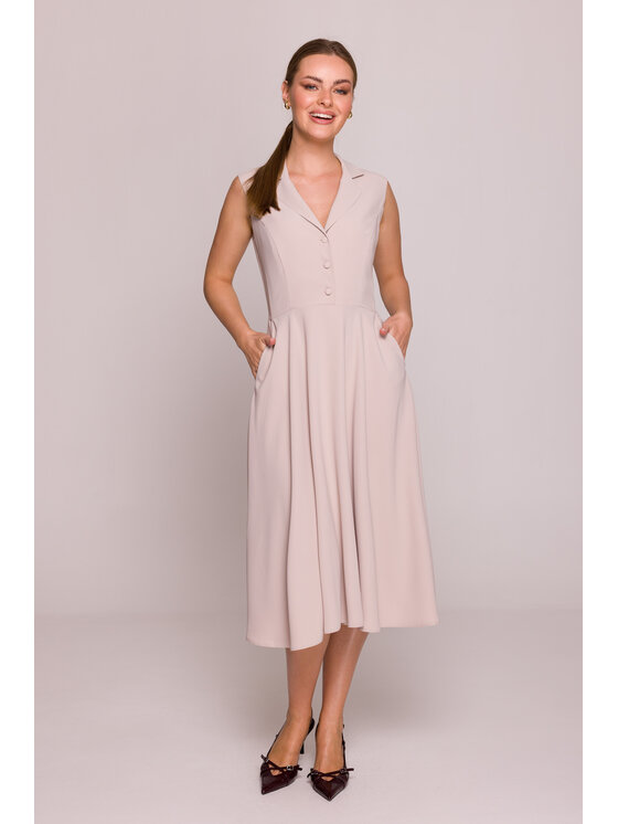 Stylove Sukienka letnia, rozmiar S, Beżowa, S409
