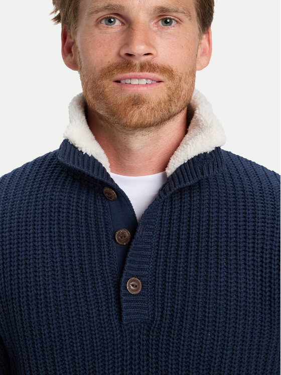 Quiksilver Quiksilver Pullover Boulevard EQYSW03328 Dunkelblau Regular Fit