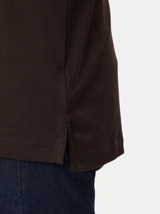 Tommy Hilfiger Tommy Hilfiger Polo MW0MW37317 Σκούρο καφέ Regular Fit