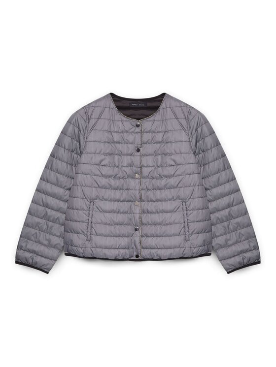 Fiorella Rubino Fiorella Rubino Giubbotto piumino F424T001319N0Z3 Nero Boxy Fit