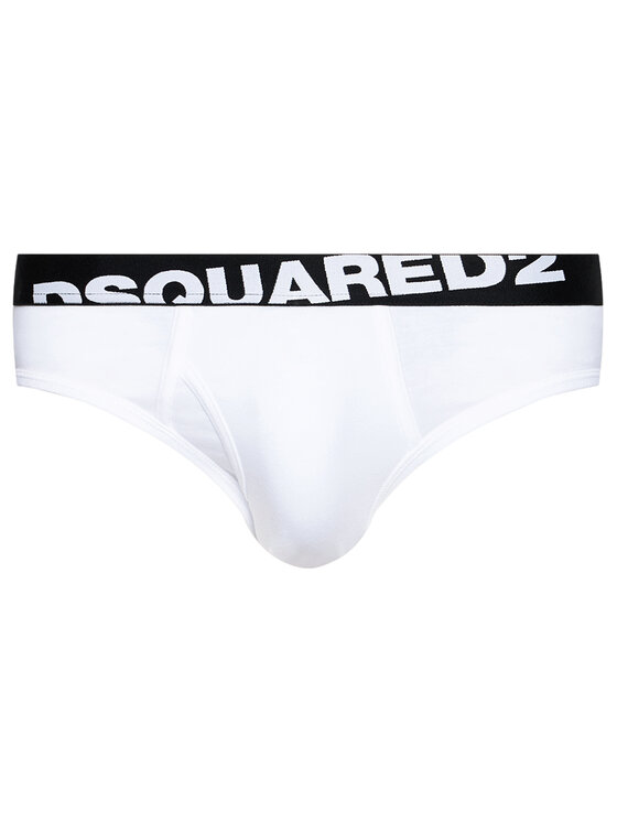 Dsquared2 Underwear Dsquared2 Underwear Σετ σλιπ 2 τμχ. DCX670030 Λευκό