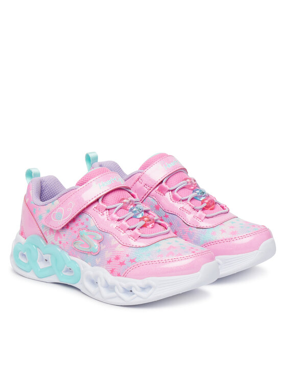 Skechers Skechers Superge Infinite Heart Lights 303261L/PKMT Roza