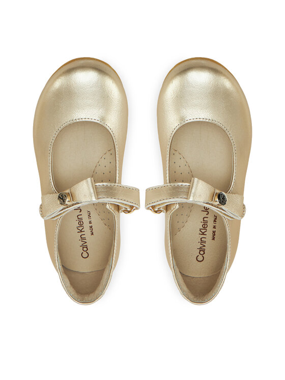 Calvin Klein Jeans Calvin Klein Jeans Balerinos Ballerina V1A3-83040-0220 Auksinė