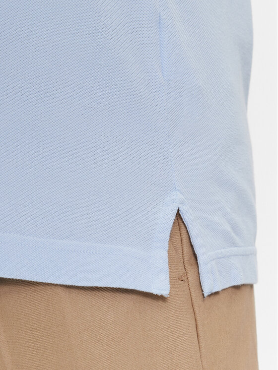 United Colors Of Benetton United Colors Of Benetton Polo 3089J3179 Błękitny Regular Fit