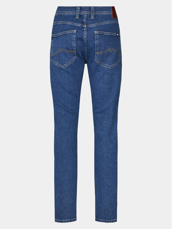 Mustang Mustang Jeansy 1014863 Granatowy Slim Leg
