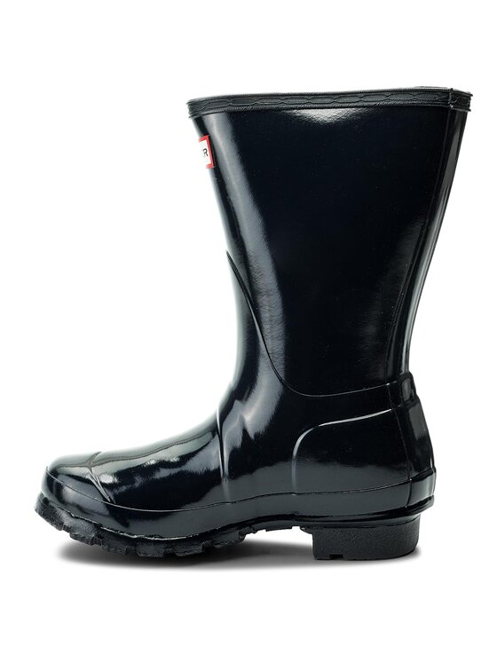 Hunter Hunter Гумени ботуши Org Short Gloss WFS1000RGL Тъмносин