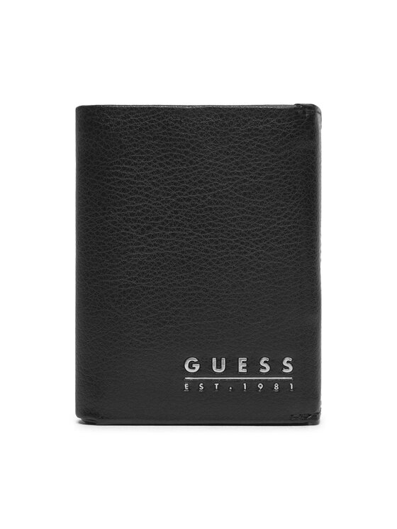Guess Guess Велике Чоловіче Портмоне SMMETL LEA65 Чорний