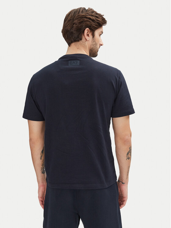 EA7 Emporio Armani EA7 Emporio Armani T-Shirt 7M000149 AF14772 UB102 Granatowy Regular Fit