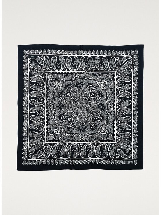 LEBRAND LEBRAND Chusta Bandana Czarny