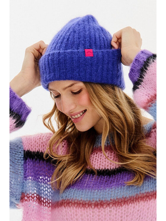 NAOKO NAOKO Czapka Cozy Essence Granatowy