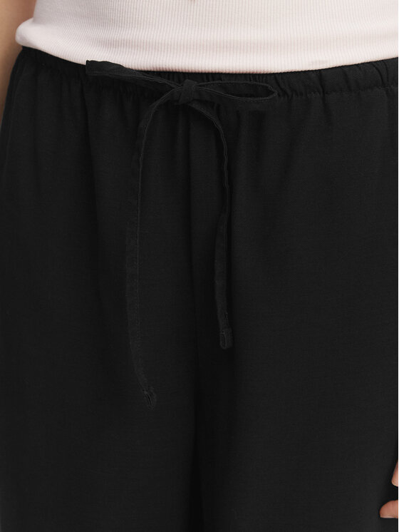 ONLY ONLY Stoffhose Laris 15364313 Schwarz Relaxed Fit