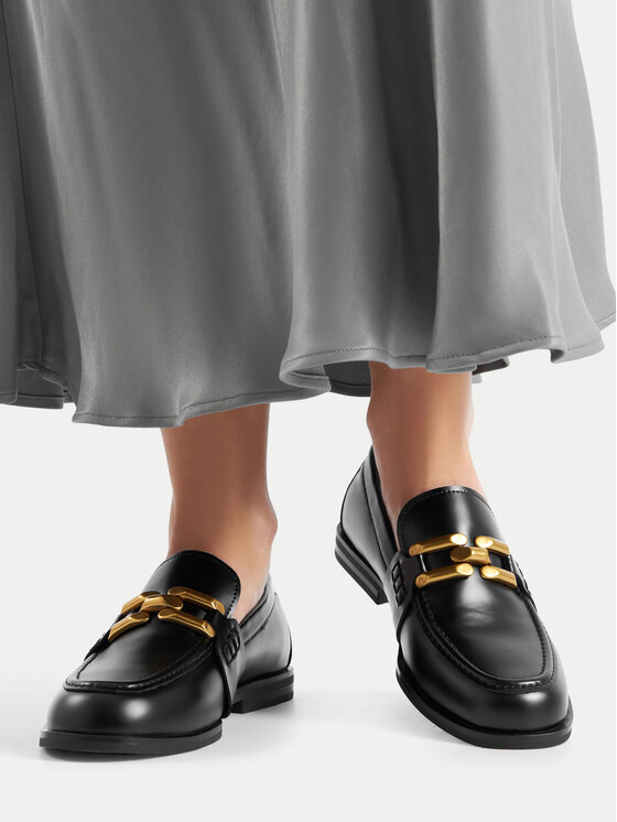 GINO ROSSI Gino Rossi Mocasini ADELE-V1792-05-1 Negru