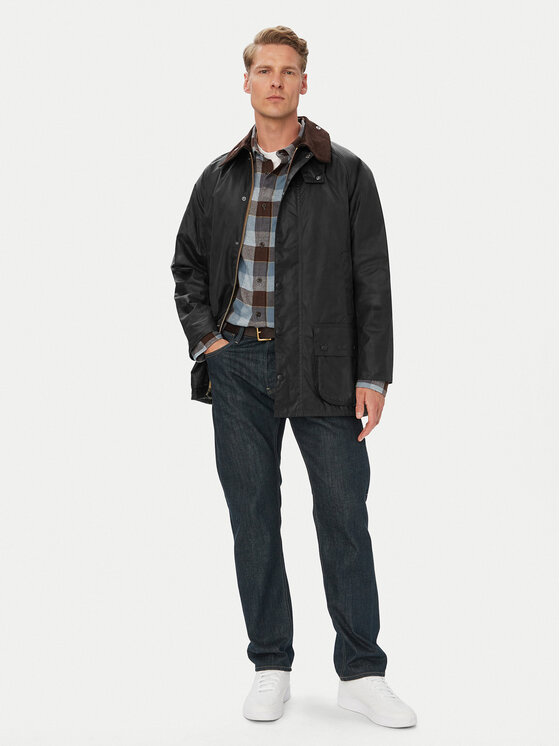 Barbour Barbour Μπουφάν μεταβατικό MWX0017SG91 Beaufort Σκούρο γκρι Regular Fit