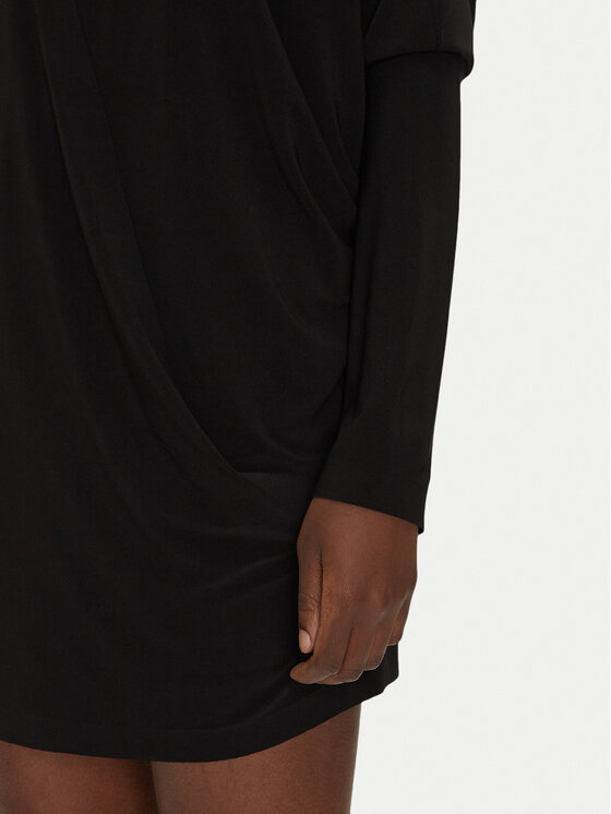 NORMA KAMALI NORMA KAMALI Coctailkleid KK4243PLG66001 Schwarz Regular Fit