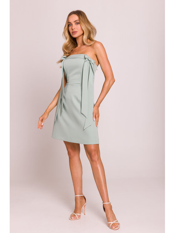 Made of Emotion Made of Emotion Abito da sera M851 Verde Premium Fit