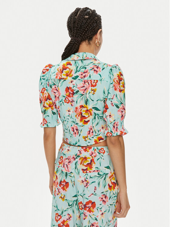 Guess Guess Košulja W4GH42 WG4G0 Šarena Regular Fit