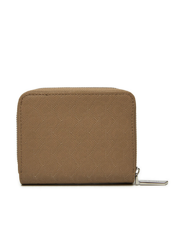 Calvin Klein Calvin Klein Majhna ženska denarnica Ck Must Medium Zip Around_Mono K60K612825 Rjava