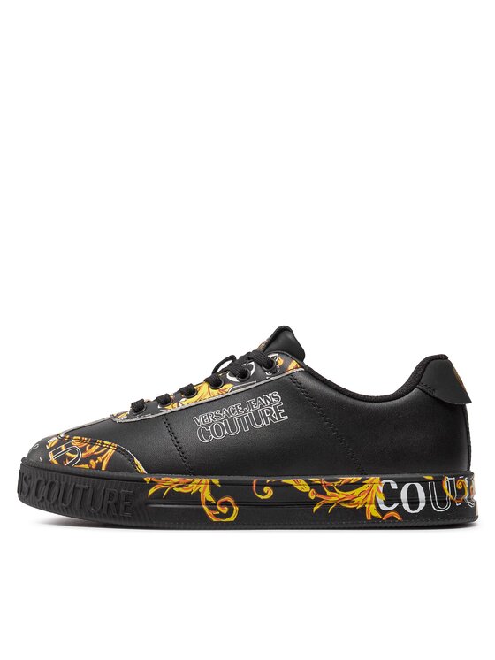 Versace Jeans Couture Versace Jeans Couture Sneakersy 76YA3SK6 Černá