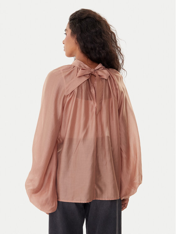 ViCOLO ViCOLO Bluza TF0314 Rjava Regular Fit