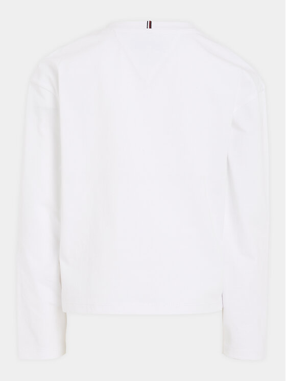 Tommy Hilfiger Tommy Hilfiger Blūze KG0KG07643 M Balts Regular Fit