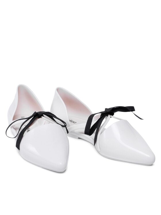 Melissa Melissa Balerini Pointy Stripe Jason 33435 Alb