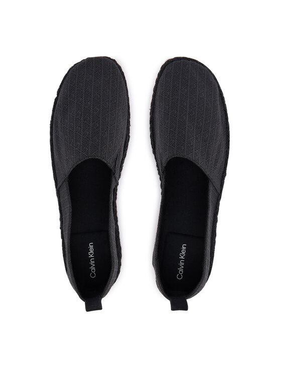 Calvin Klein Calvin Klein Espadrile All Over CK HW0HW02933 Negru