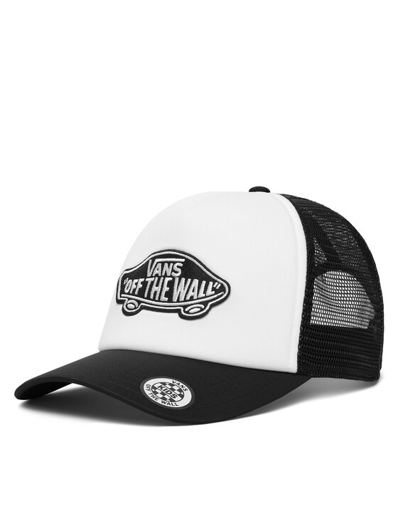 Vans Vans Czapka z daszkiem Classic Patch Curved Bill Trucker VN000EY0Y281 Biały
