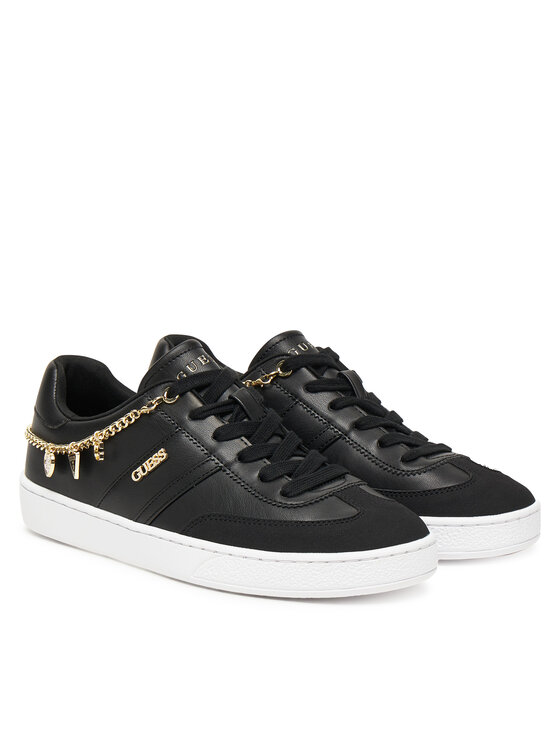 Guess Guess Sneakers FLTNAO LEA12 Negru